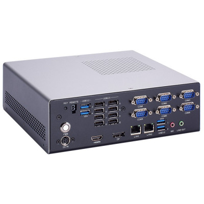 Axiomtek DSP801 Kiosk Control System,  LGA1700 Socket 13th/12th Intel Core Processor, 12USB, 6COM, HDMI/DP, 2 LAN